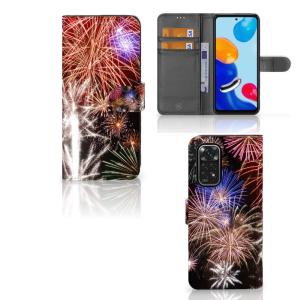 Xiaomi Redmi Note 11/11S Wallet Case met Pasjes Vuurwerk Free Shipping Online