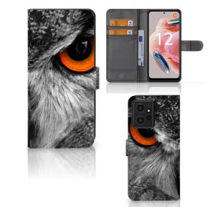 Xiaomi Redmi Note 12 4G Telefoonhoesje met Pasjes Uil Official Sale Online