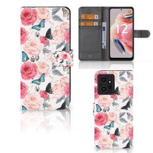 Xiaomi Redmi Note 12 4G Hoesje Butterfly Roses Cheap Sale Buy