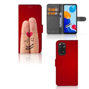 Xiaomi Redmi Note 11/11S Wallet Case met Pasjes Liefde - Origineel Romantisch Cadeau Outlet Footlocker Finishline