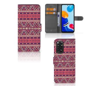 Xiaomi Redmi Note 11/11S Telefoon Hoesje Aztec Paars Clearance Explore