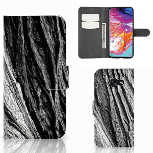 Book Style Case Samsung Galaxy A70 Boomschors Grijs Sale Wholesale Pice