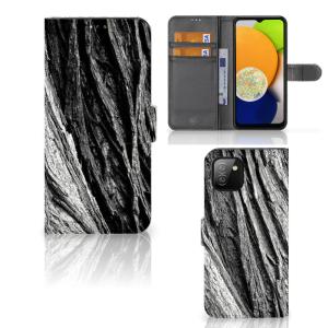 Book Style Case Samsung Galaxy A03 Boomschors Grijs Nicekicks Online