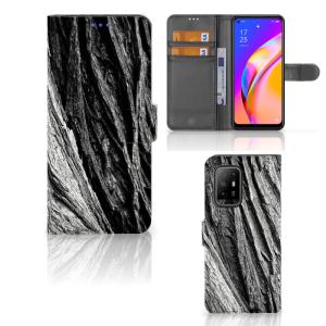 Book Style Case OPPO Reno5 Z | A94 5G Boomschors Grijs Outlet Genuine