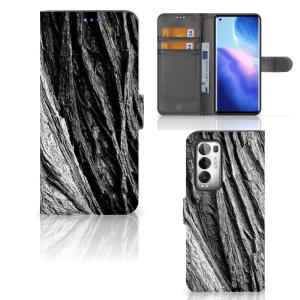 Book Style Case OPPO Find X3 Neo 5G Boomschors Grijs Clearance Factory Outlet