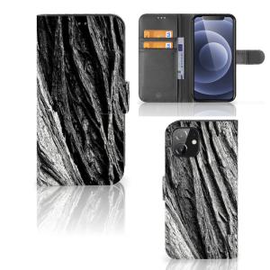 Book Style Case iPhone 12 | 12 Pro (6.1") Boomschors Grijs Outlet For Sale