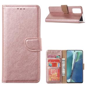 Book Cover Xiaomi Mi 10 Lite Hoesje Rose met Pasjeshouder Buy Cheap Best