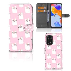 Xiaomi Redmi Note 11 Pro 5G/4G Telefoonhoesje met Pasjes Sleeping Cats Eastbay Online