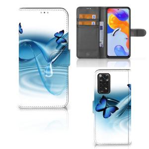 Xiaomi Redmi Note 11 Pro 5G/4G Telefoonhoesje met Pasjes Vlinders Free Shipping Fast Delivery