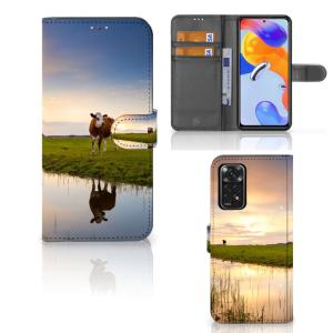 Xiaomi Redmi Note 11 Pro 5G/4G Telefoonhoesje met Pasjes Koe Sale Sast