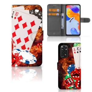 Xiaomi Redmi Note 11 Pro 5G/4G Wallet Case met Pasjes Casino From China