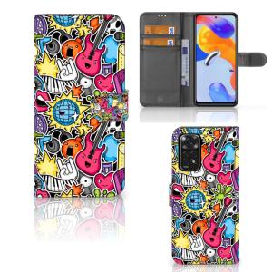 Xiaomi Redmi Note 11 Pro 5G/4G Wallet Case met Pasjes Punk Rock Really For Sale