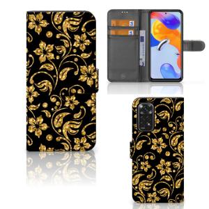 Xiaomi Redmi Note 11 Pro 5G/4G Hoesje Gouden Bloemen Get To Buy Sale Online