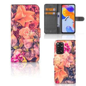 Xiaomi Redmi Note 11 Pro 5G/4G Hoesje Bosje Bloemen Outlet Cheap