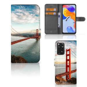 Xiaomi Redmi Note 11 Pro 5G/4G Flip Cover Golden Gate Bridge Newest For Sale