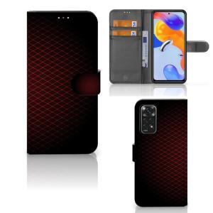 Xiaomi Redmi Note 11 Pro 5G/4G Telefoon Hoesje Geruit Rood Cheap Visa Payment