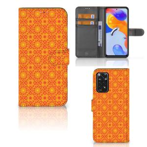 Xiaomi Redmi Note 11 Pro 5G/4G Telefoon Hoesje Batik Oranje Ebay