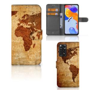 Xiaomi Redmi Note 11 Pro 5G/4G Flip Cover Wereldkaart Official Site Cheap Online