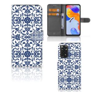 Xiaomi Redmi Note 11 Pro 5G/4G Hoesje Flower Blue Fashionable For Sale