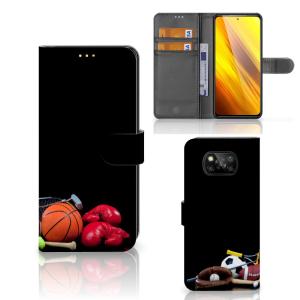 Xiaomi Poco X3 | Poco X3 Pro Wallet Case met Pasjes Sports 2025 Unisex Cheap Pice