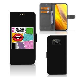 Xiaomi Poco X3 | Poco X3 Pro Wallet Case met Pasjes Popart Princess Cheap Sale Free Shipping