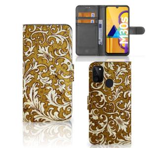 Wallet Case Samsung Galaxy M21 | M30s Barok Goud Cheap Geniue Stockist