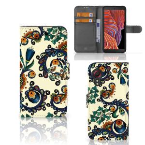 Wallet Case Samsung Galaxy Xcover 5 Barok Flower Cheap Footlocker Finishline