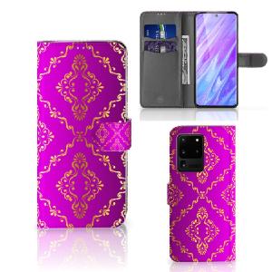 Wallet Case Samsung Galaxy S20 Ultra Barok Roze Buy Cheap With Credit Card