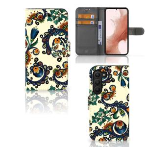 Wallet Case Samsung Galaxy S23 Barok Flower Cheapest Pice For Sale