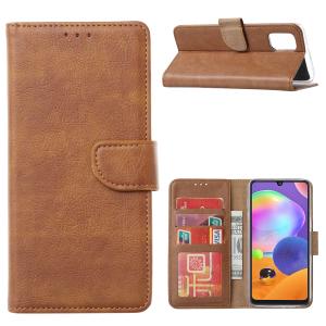 Wallet Case Samsung Galaxy M51 Bruin met Standaard Newest Online
