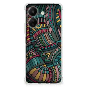 Xiaomi Redmi 13C 4G Doorzichtige Silicone Hoesje Aztec Cheap With Mastercard