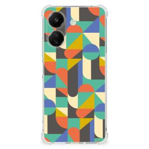 Xiaomi Redmi 13C 4G Doorzichtige Silicone Hoesje Funky Retro Cheap Sale Looking For