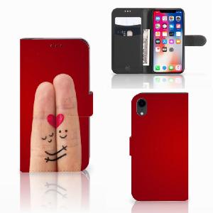 Apple iPhone Xr Wallet Case met Pasjes Liefde - Origineel Romantisch Cadeau Order Cheap Pice
