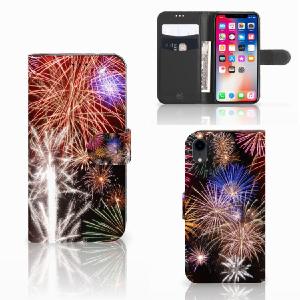 Apple iPhone Xr Wallet Case met Pasjes Vuurwerk Cheap Pice Wholesale