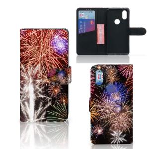 Xiaomi Mi Mix 2s Wallet Case met Pasjes Vuurwerk Pick A Best