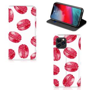 Apple iPhone 11 Pro Flip Style Cover Pink Macarons Clearance Low Shipping