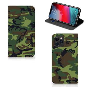 Apple iPhone 11 Pro Hoesje met Magneet Army Dark With Mastercard Online