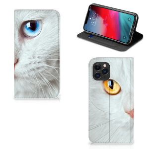 Apple iPhone 11 Pro Hoesje maken Witte Kat Cheap Pice Wholesale Pice