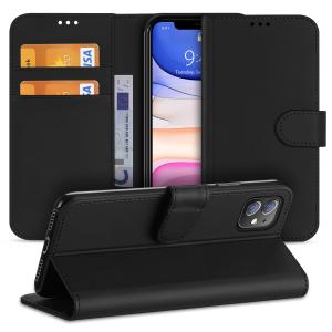 Apple iPhone 11 Hoesje Zwart met Pasjeshouder Footlocker Cheap Online