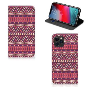 Apple iPhone 11 Pro Hoesje met Magneet Aztec Paars Sale 2025 Unisex