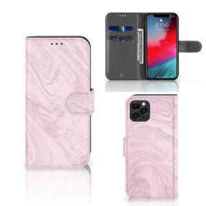 Apple iPhone 11 Pro Bookcase Marble Pink - Origineel Cadeau Vriendin Cheap Footlocker Finishline