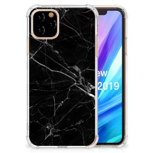 Apple iPhone 11 Pro Anti-Shock Hoesje Marmer Zwart - Origineel Cadeau Vader Cheap Browse