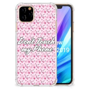Apple iPhone 11 Pro Anti Shock Case Flowers Pink DTMP Cheap Sale Eastbay