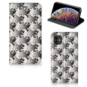 Apple iPhone 11 Hoesje maken Salamander Grey Discount Big Discount