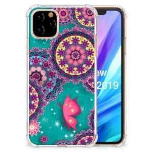 Apple iPhone 11 Pro Back Cover Cirkels en Vlinders Outlet Low Pice