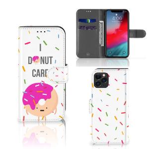 Apple iPhone 11 Pro Book Cover Donut Roze Latest Collections Online
