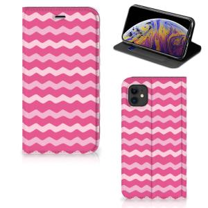 Apple iPhone 11 Hoesje met Magneet Waves Pink Buy Cheap 2025 Unisex