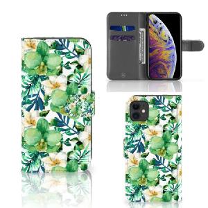 Apple iPhone 11 Hoesje Orchidee Groen Free Shipping Nicekicks