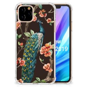 Apple iPhone 11 Pro Case Anti-shock Pauw met Bloemen Order Cheap Online