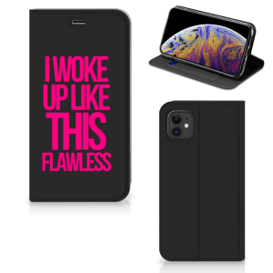 Apple iPhone 11 Hoesje met tekst Woke Up - Origineel Cadeau Zelf Maken Discount Eastbay
